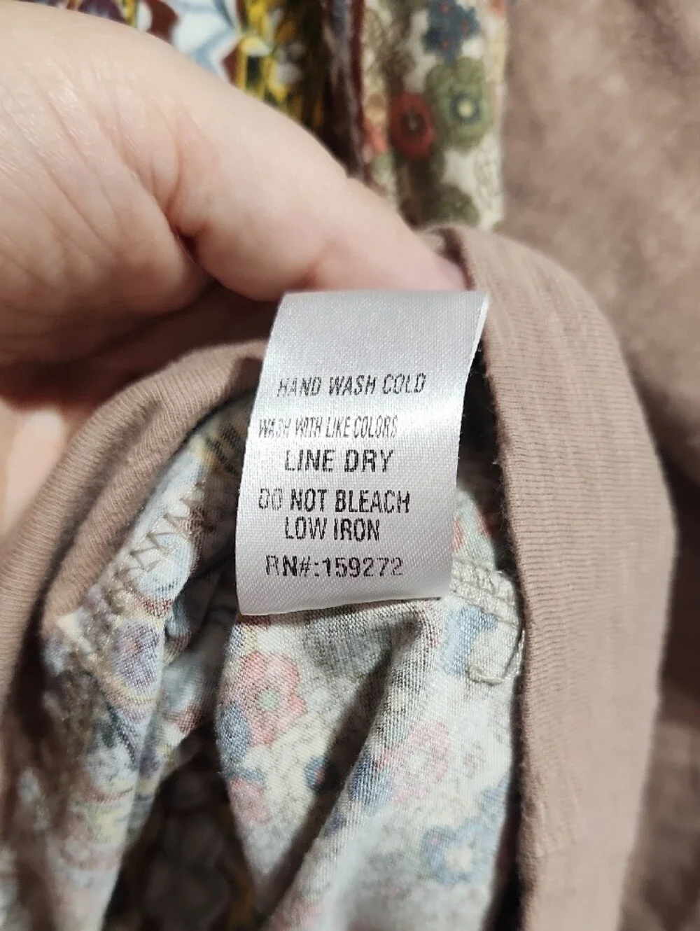 L GiGiO Women's Floral Patchwork Pullover